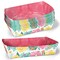 Big Dot of Happiness Hawaiian Luau Party Paper Food Trays, Disposable Food Boats for Tropical Birthday, Double-Sided Paper Meal Holders - 12 Ct